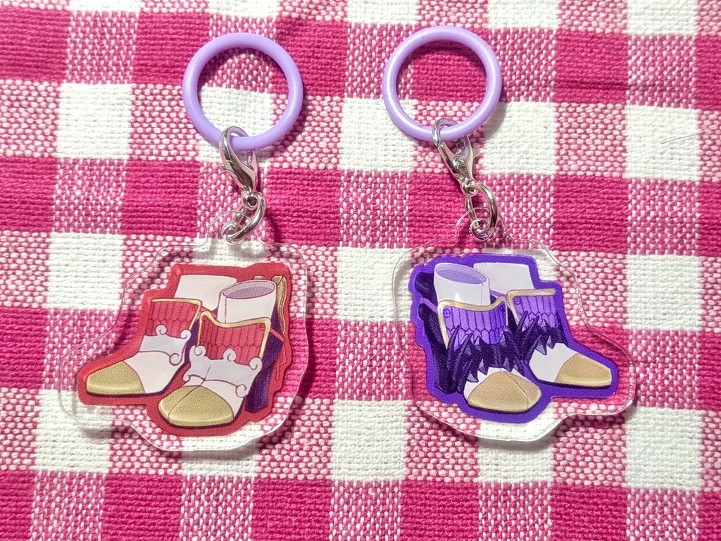 めじるしアクリルキーホルダー