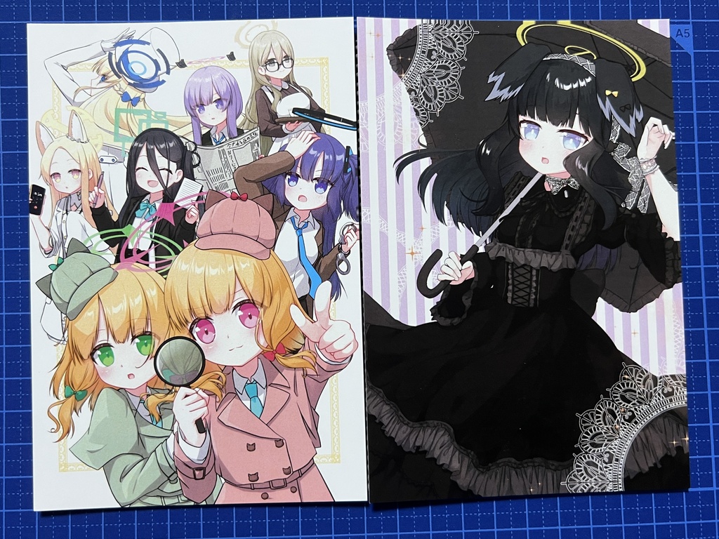 ポストカード(2026/03新刊表紙・ゴスロリヒビキ)