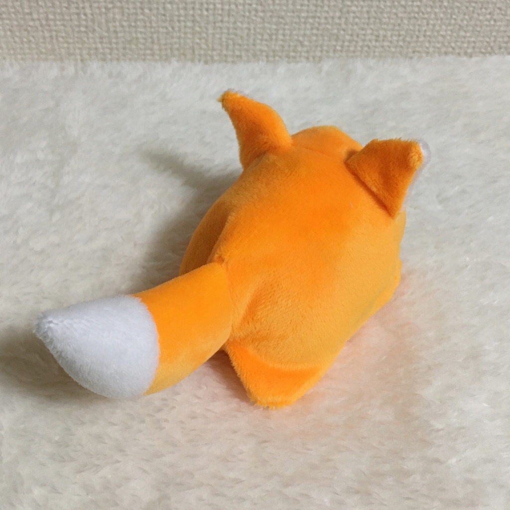 もちマス/もちころりん着ぐるみ きつね オレンジ