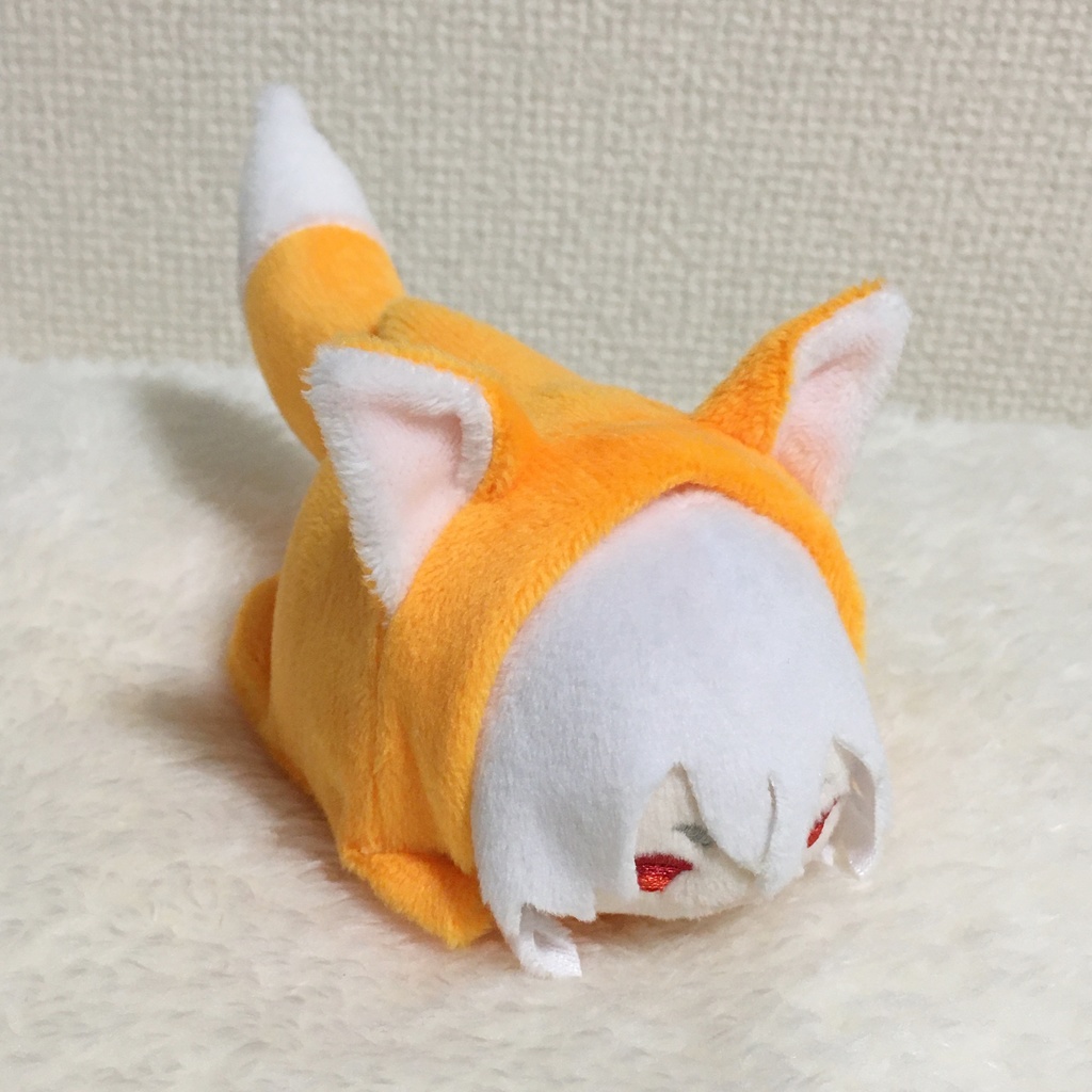 もちマス/もちころりん着ぐるみ きつね オレンジ