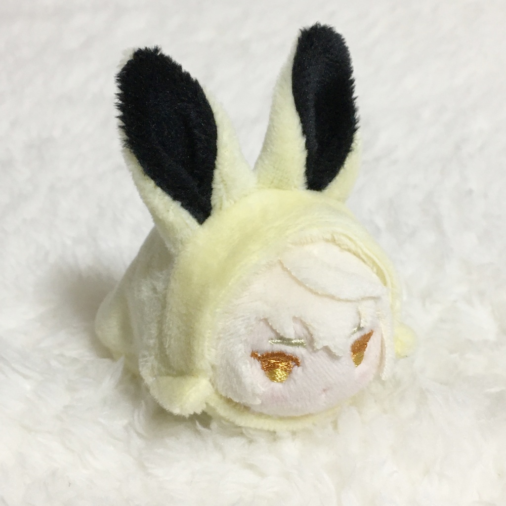 もちマスミニ着ぐるみ  うさぎ  クリームイエロー