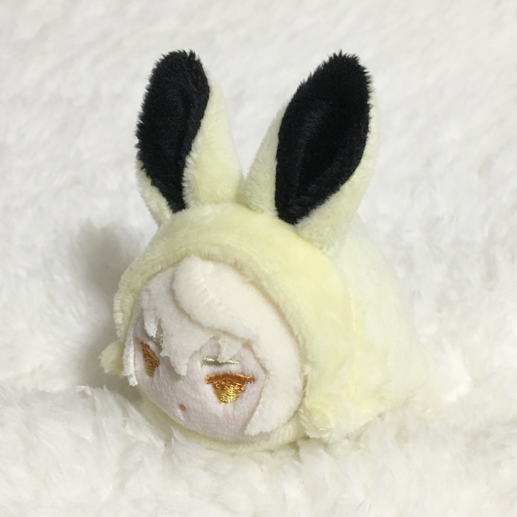 もちマスミニ着ぐるみ  うさぎ  クリームイエロー