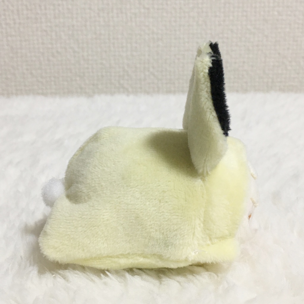 もちマスミニ着ぐるみ  うさぎ  クリームイエロー