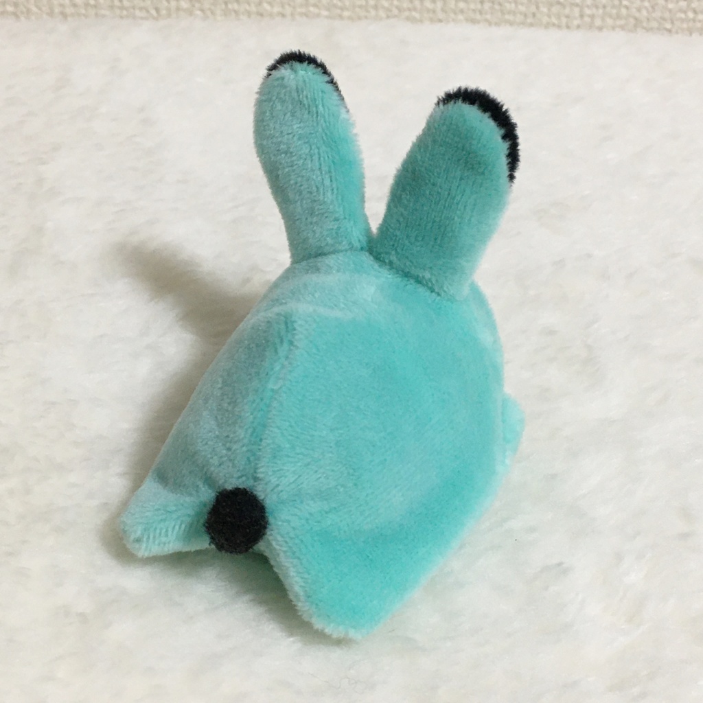 もちマスミニ着ぐるみ うさぎ ミントグリーン