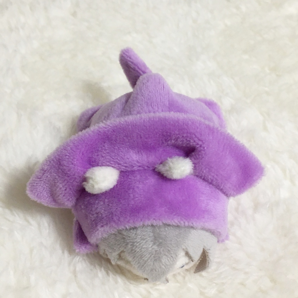もちマスミニ着ぐるみ 恐竜 パープル