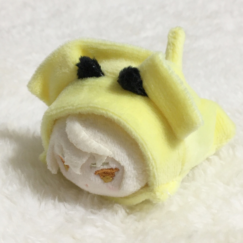 もちマスミニ着ぐるみ 恐竜 レモンイエロー