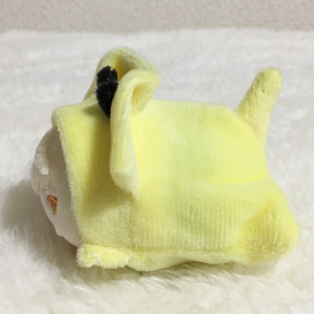 もちマスミニ着ぐるみ 恐竜 レモンイエロー