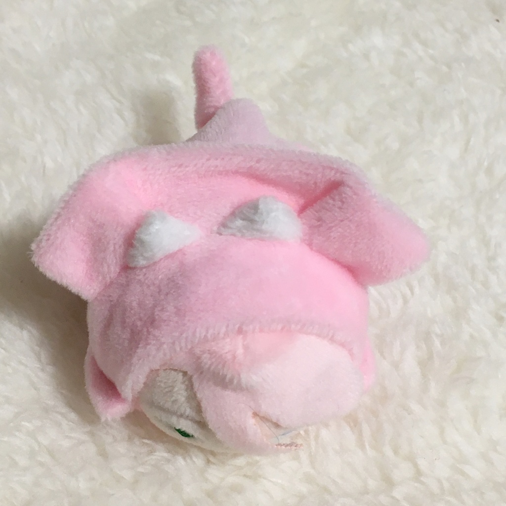 もちマスミニ着ぐるみ 恐竜 ベビーピンク