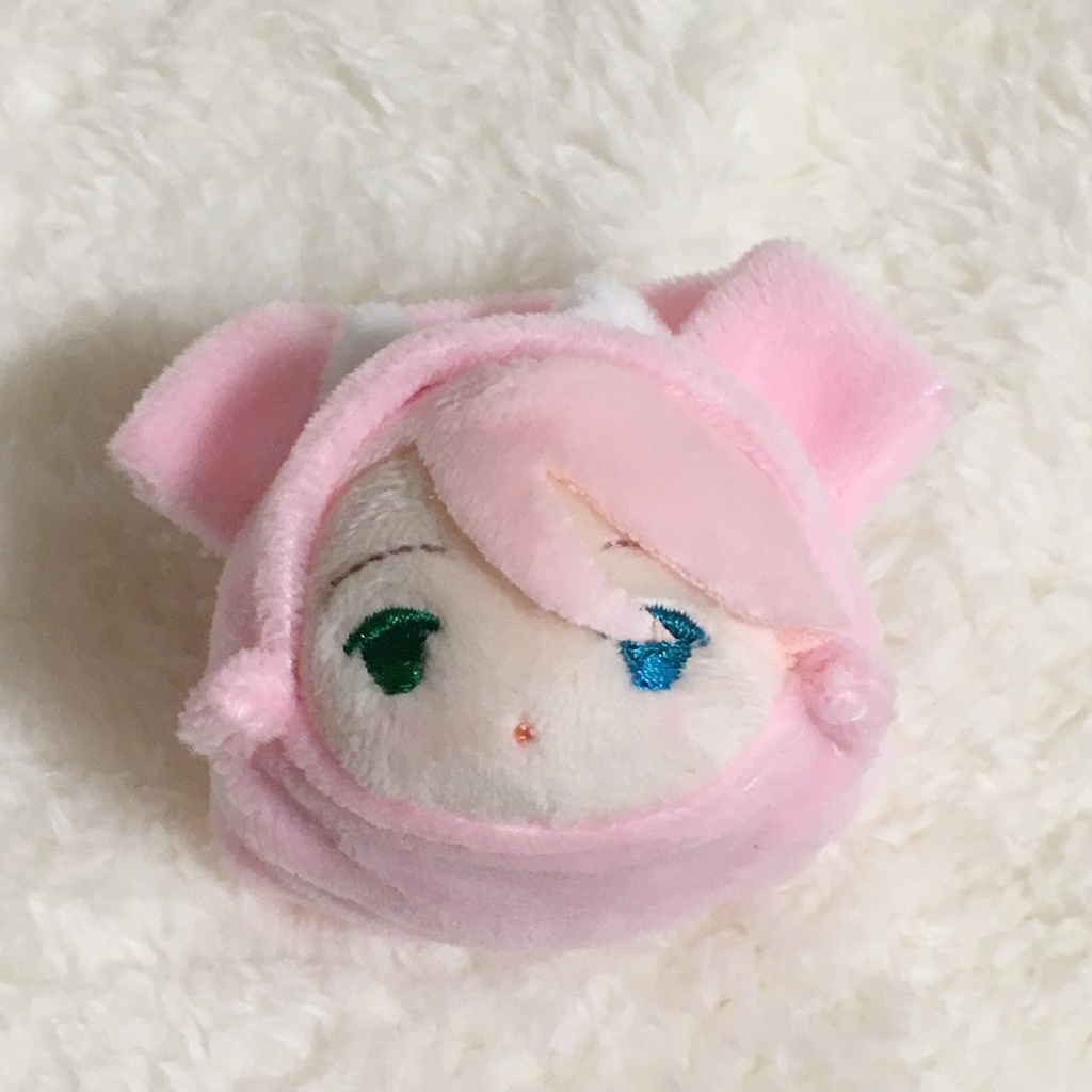 もちマスミニ着ぐるみ 恐竜 ベビーピンク