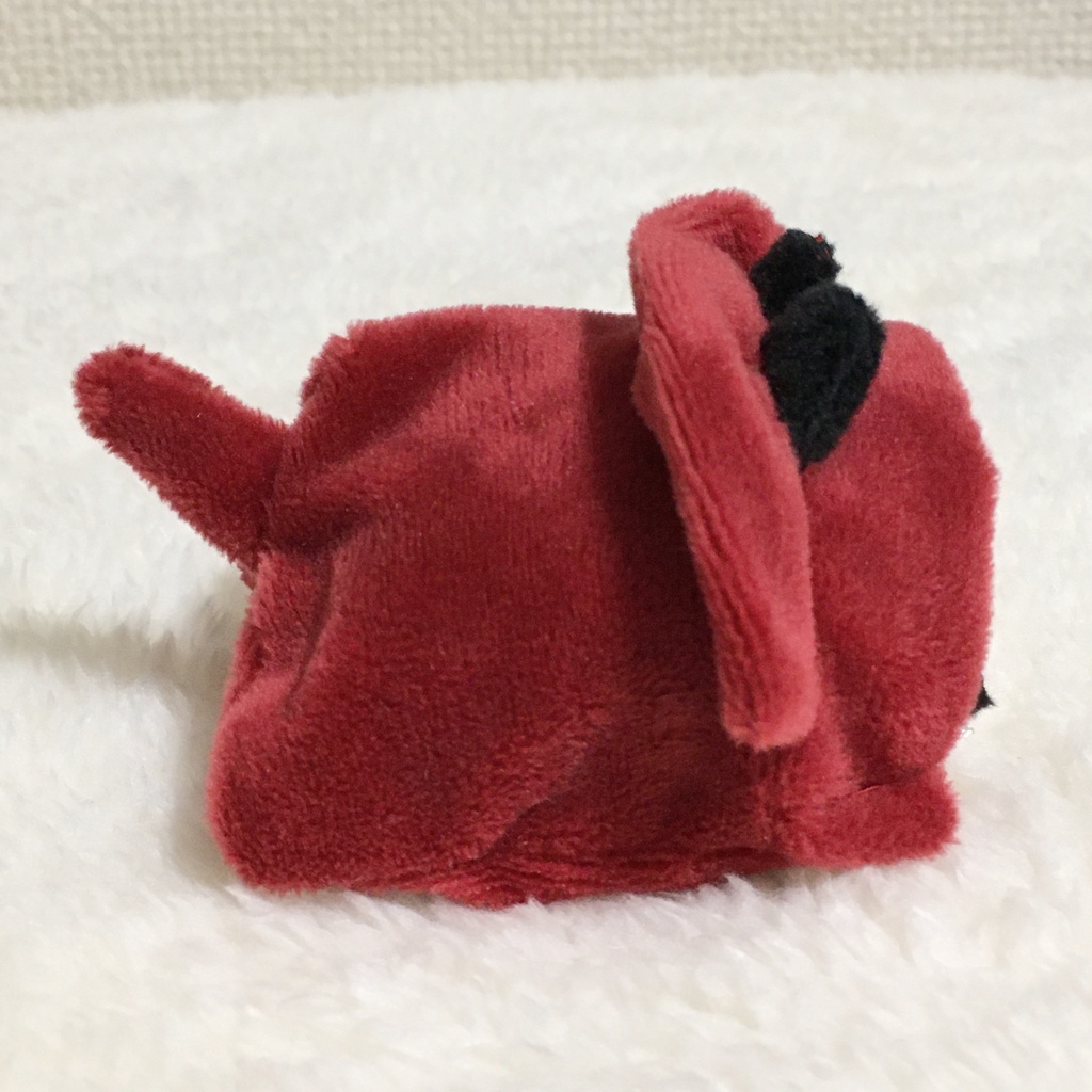 もちマスミニ着ぐるみ 恐竜 ワインレッド&ブラック