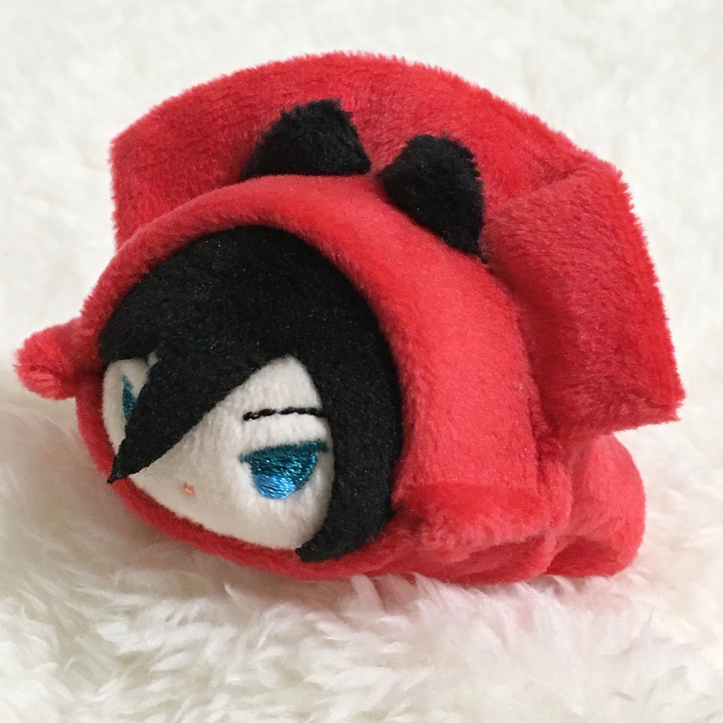 もちマスミニ着ぐるみ  恐竜  レッド＆ブラック