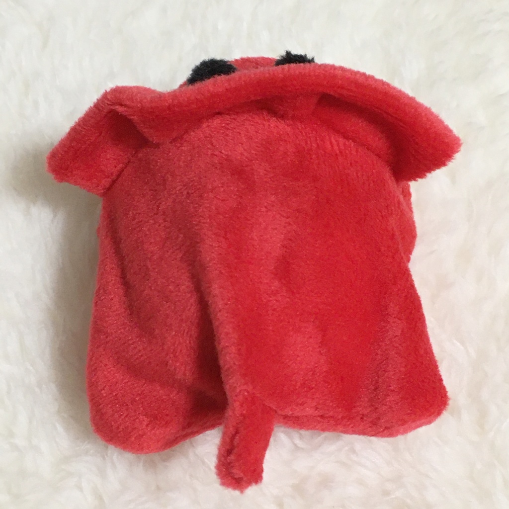 もちマスミニ着ぐるみ 恐竜 レッド&ブラック
