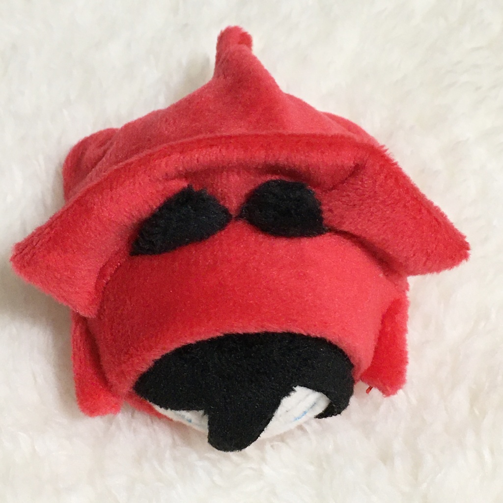 もちマスミニ着ぐるみ 恐竜 レッド&ブラック