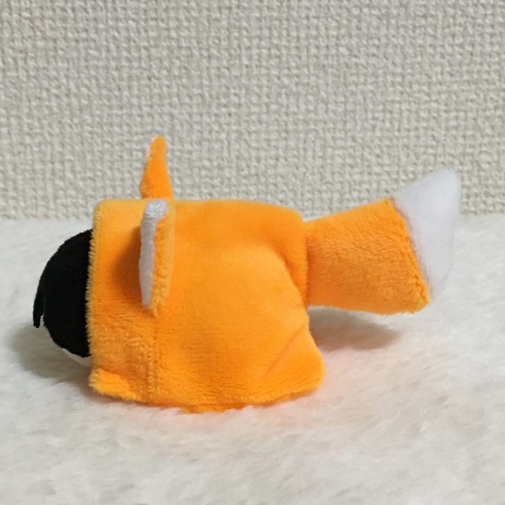 もちマスミニ着ぐるみ きつね オレンジ