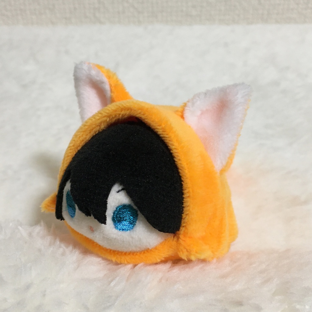 もちマスミニ着ぐるみ きつね オレンジ