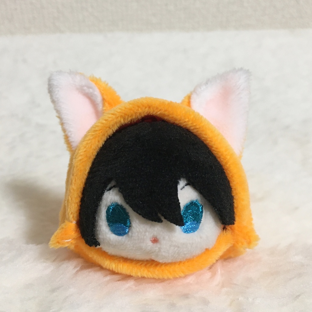 もちマスミニ着ぐるみ きつね オレンジ