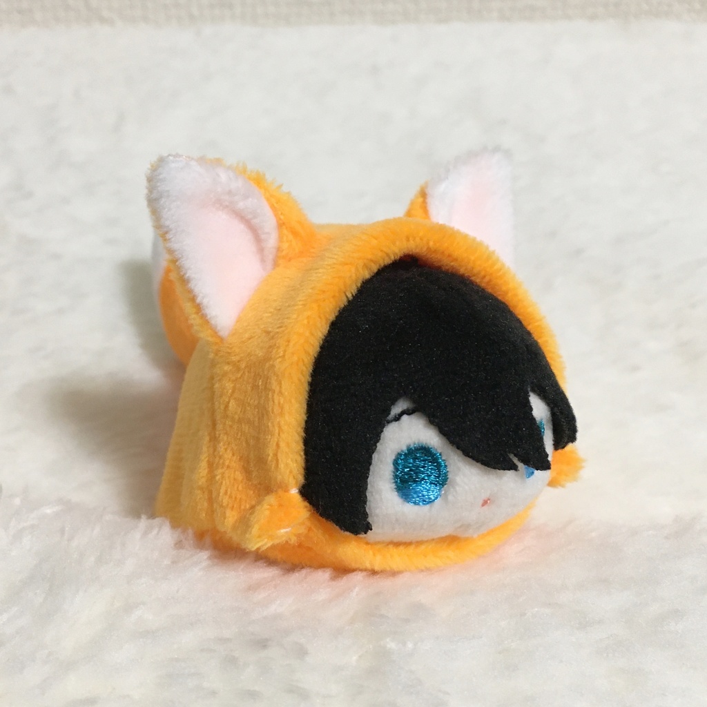 もちマスミニ着ぐるみ きつね オレンジ