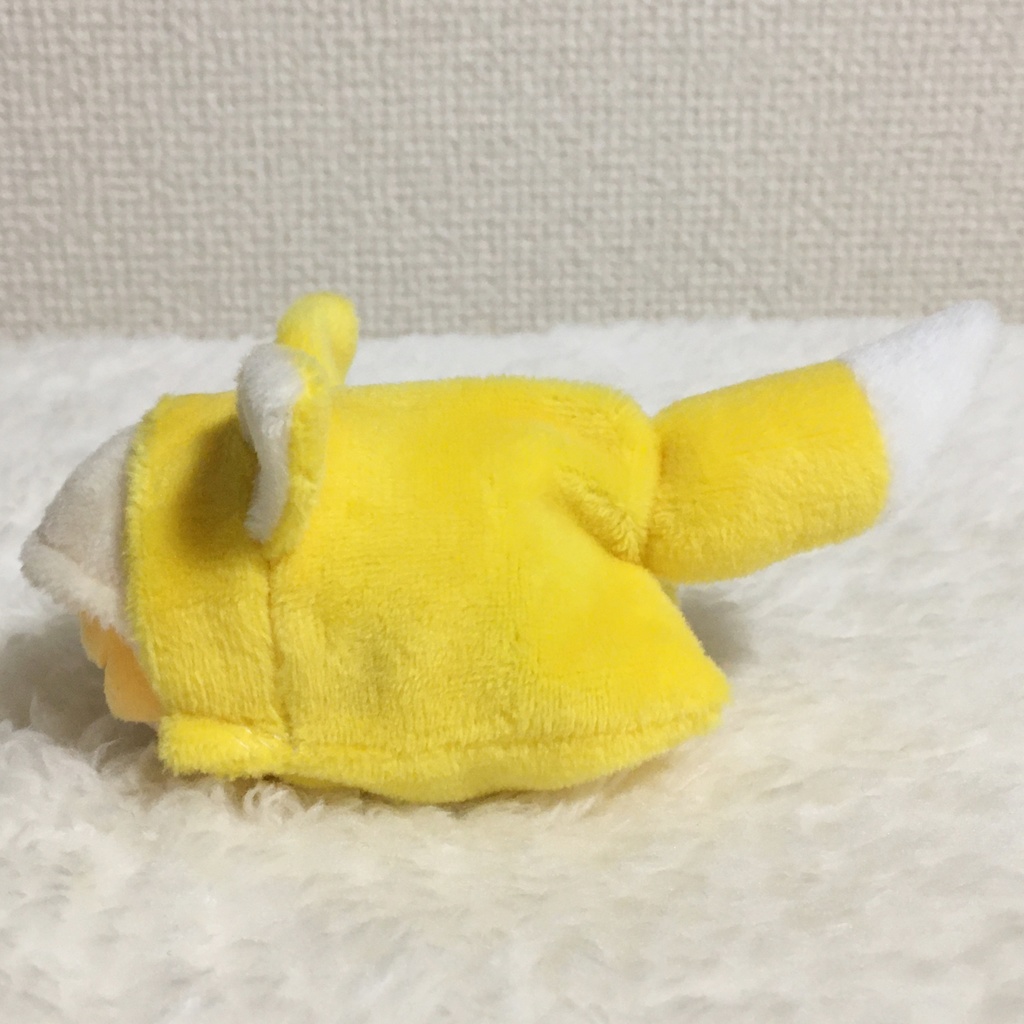 もちマスミニ着ぐるみ きつね イエロー