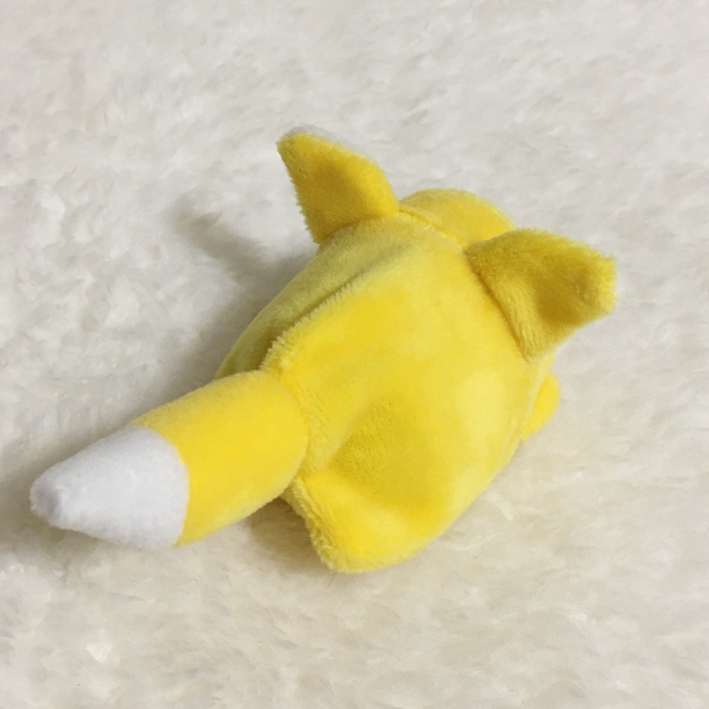 もちマスミニ着ぐるみ きつね イエロー