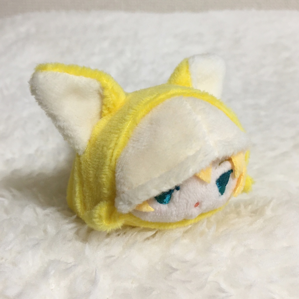 もちマスミニ着ぐるみ きつね イエロー