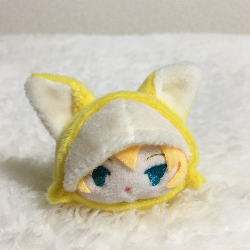 もちマスミニ着ぐるみ きつね イエロー