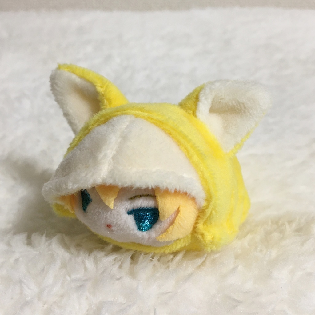 もちマスミニ着ぐるみ きつね イエロー