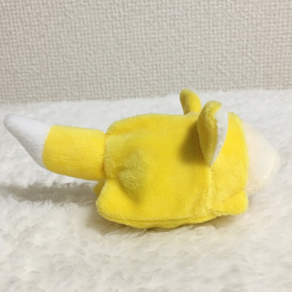 もちマスミニ着ぐるみ きつね イエロー