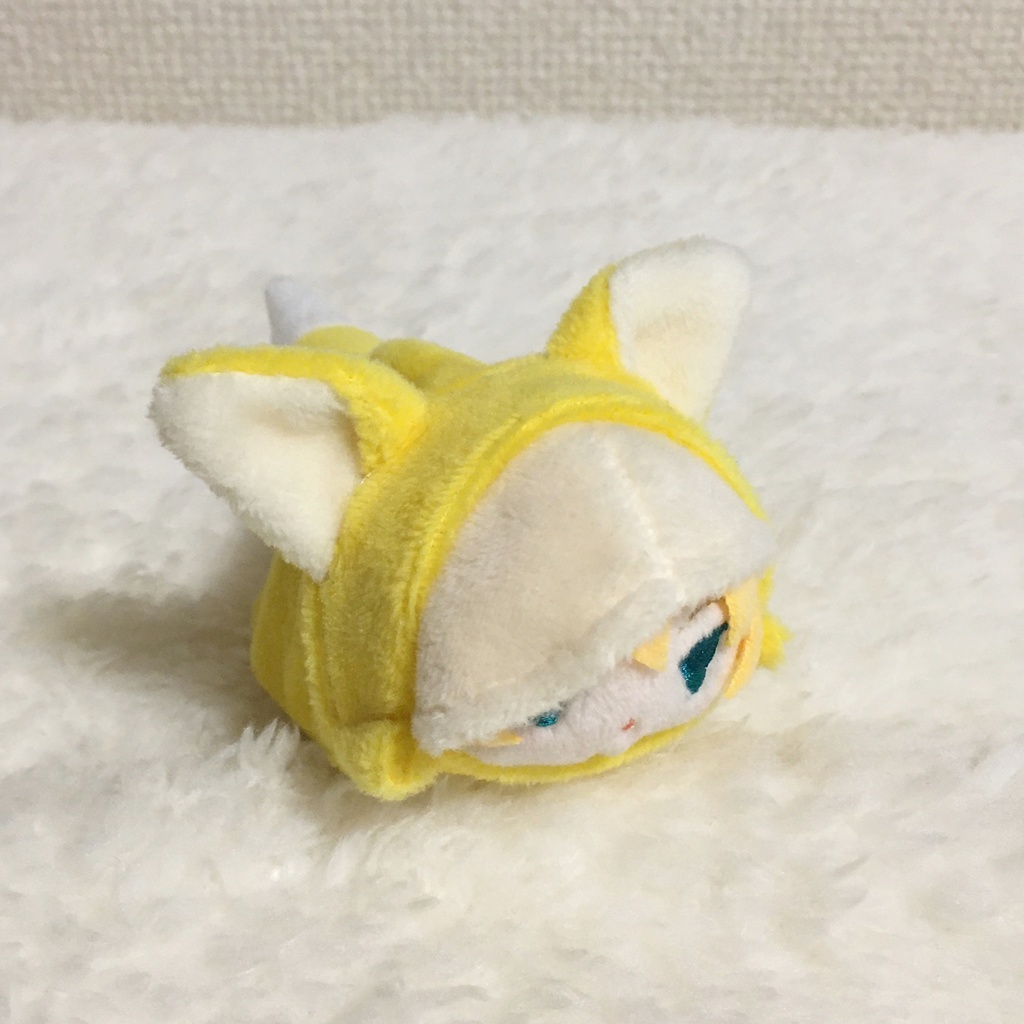 もちマスミニ着ぐるみ きつね イエロー