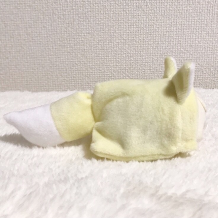 もちマス/もちころりん 着ぐるみ きつね クリームイエロー