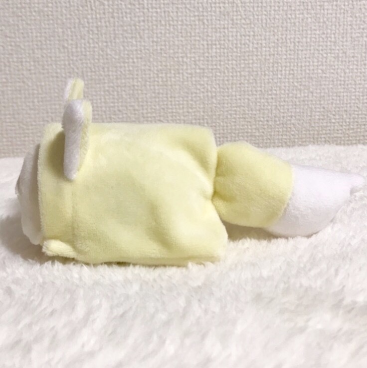 もちマス/もちころりん 着ぐるみ きつね クリームイエロー