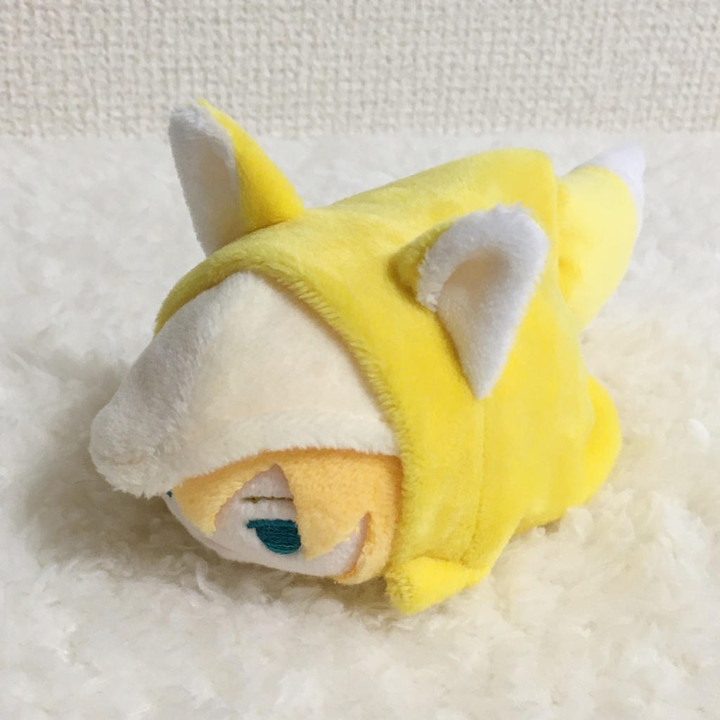 もちマス/もちころりん着ぐるみ きつね イエロー
