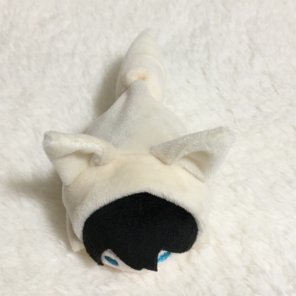 もちマス/もちころりん 着ぐるみ きつね アイボリー&ミルク