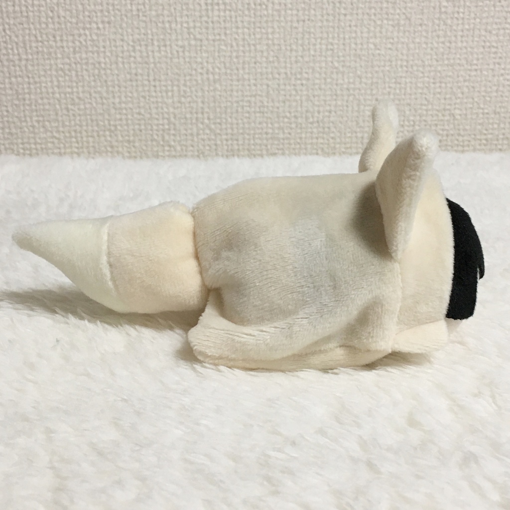 もちマス/もちころりん 着ぐるみ きつね アイボリー&ミルク