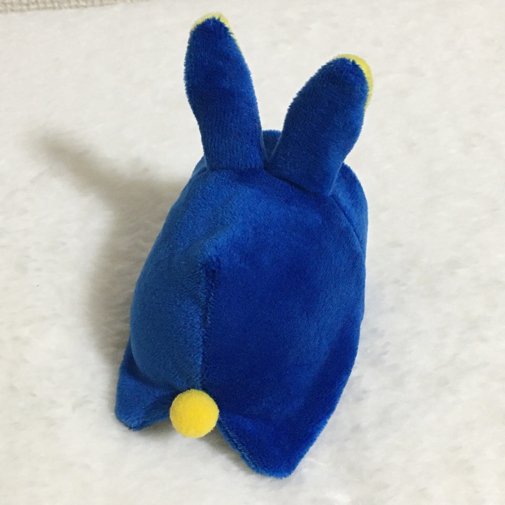 もちマス/もちころりん 着ぐるみ うさぎ ブルー&イエロー