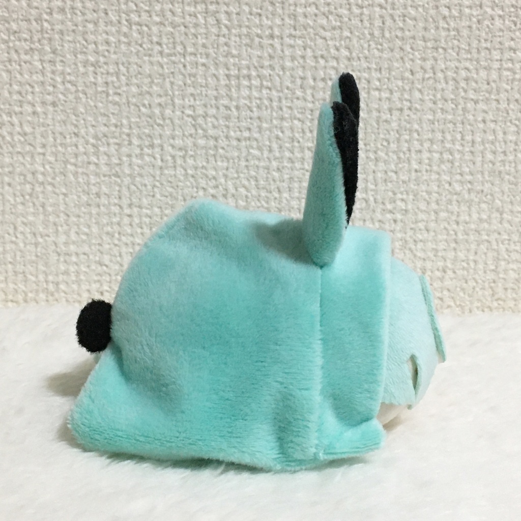 もちマス/もちころりん着ぐるみ うさぎ ミントグリーン&ブラック