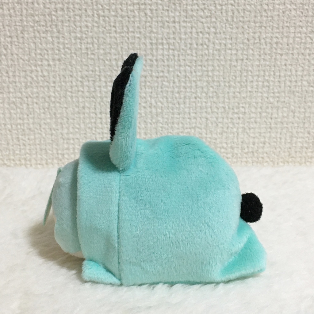 もちマス/もちころりん着ぐるみ うさぎ ミントグリーン&ブラック