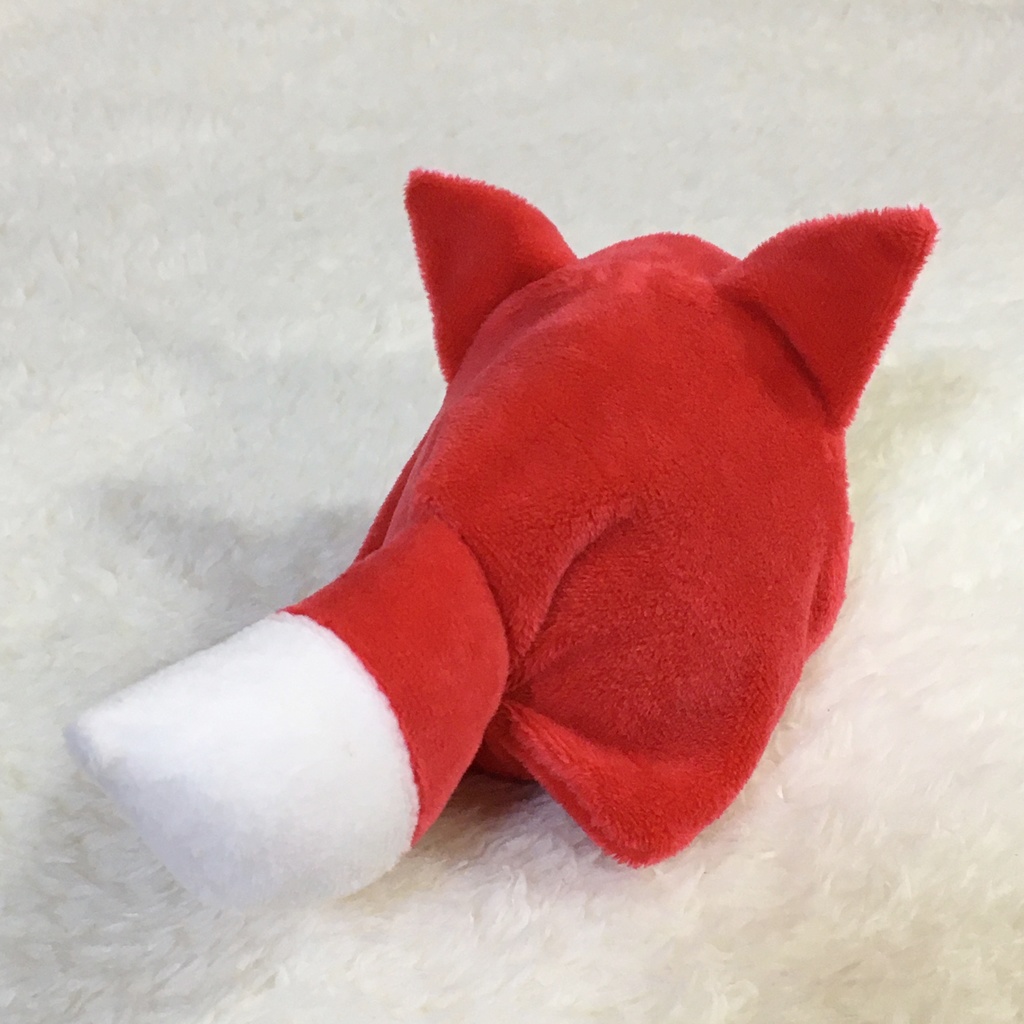 もちマス/もちころりん着ぐるみ きつね レッド