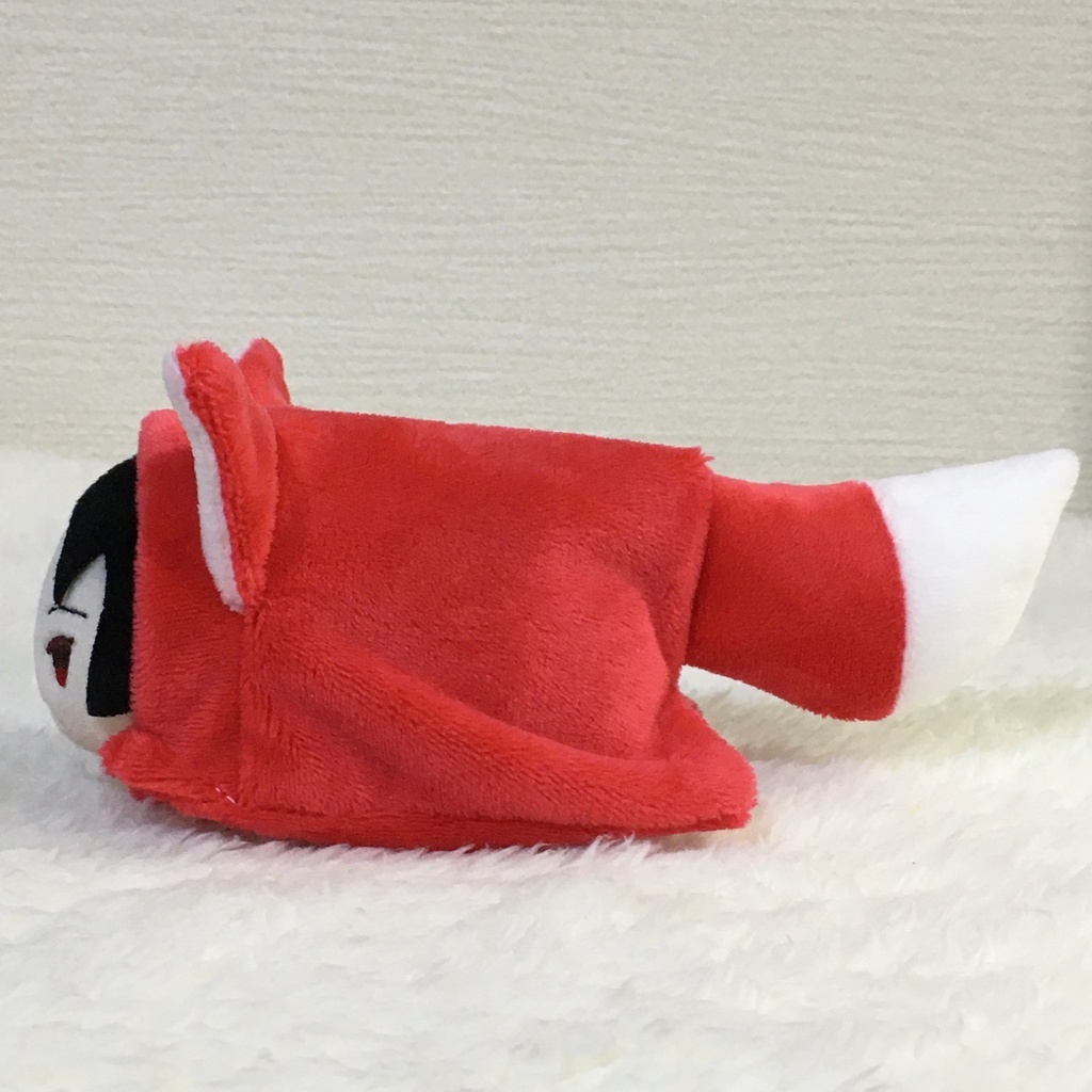 もちマス/もちころりん着ぐるみ きつね レッド