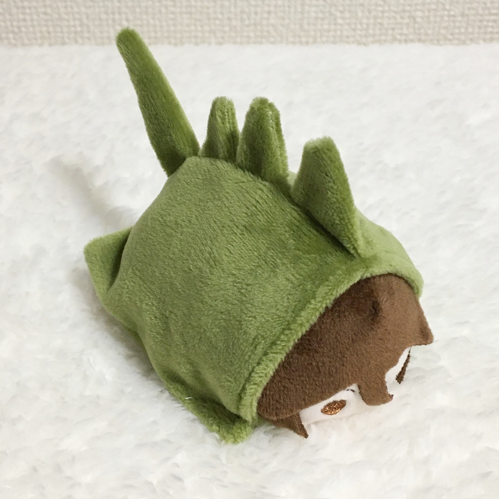 もちマス/もちころりん着ぐるみ 恐竜 カーキ