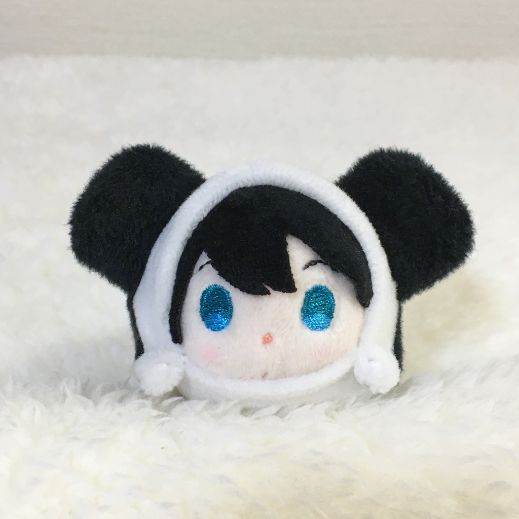 もちマスミニ着ぐるみ パンダ ブラック