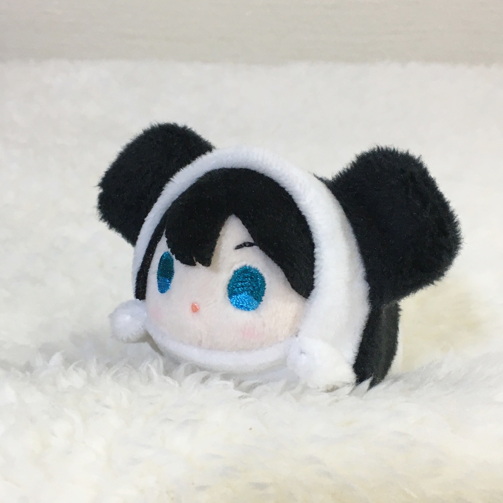 もちマスミニ着ぐるみ パンダ ブラック