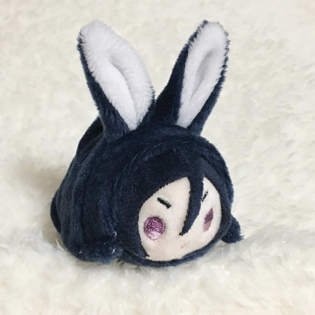 もちマスミニ着ぐるみ うさぎ ネイビー