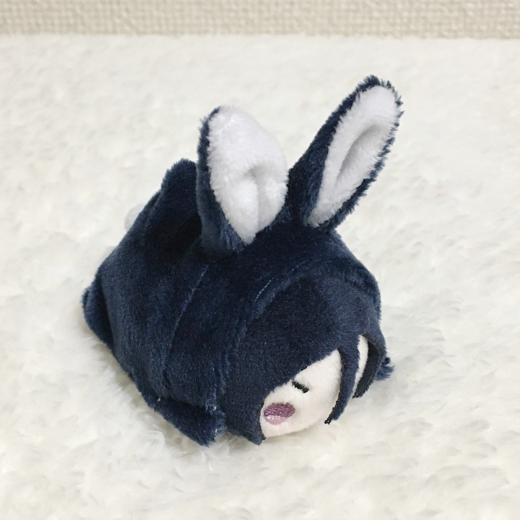 もちマスミニ着ぐるみ うさぎ ネイビー