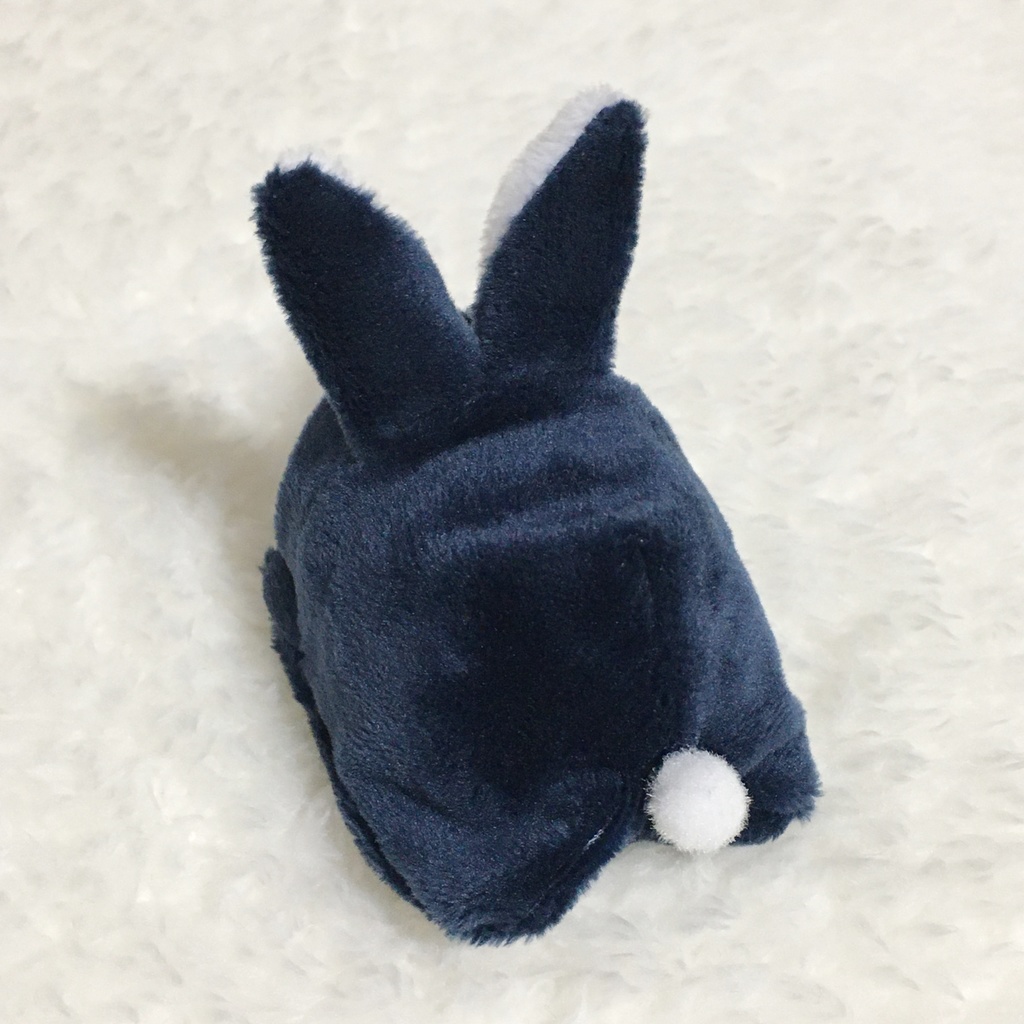 もちマスミニ着ぐるみ うさぎ ネイビー