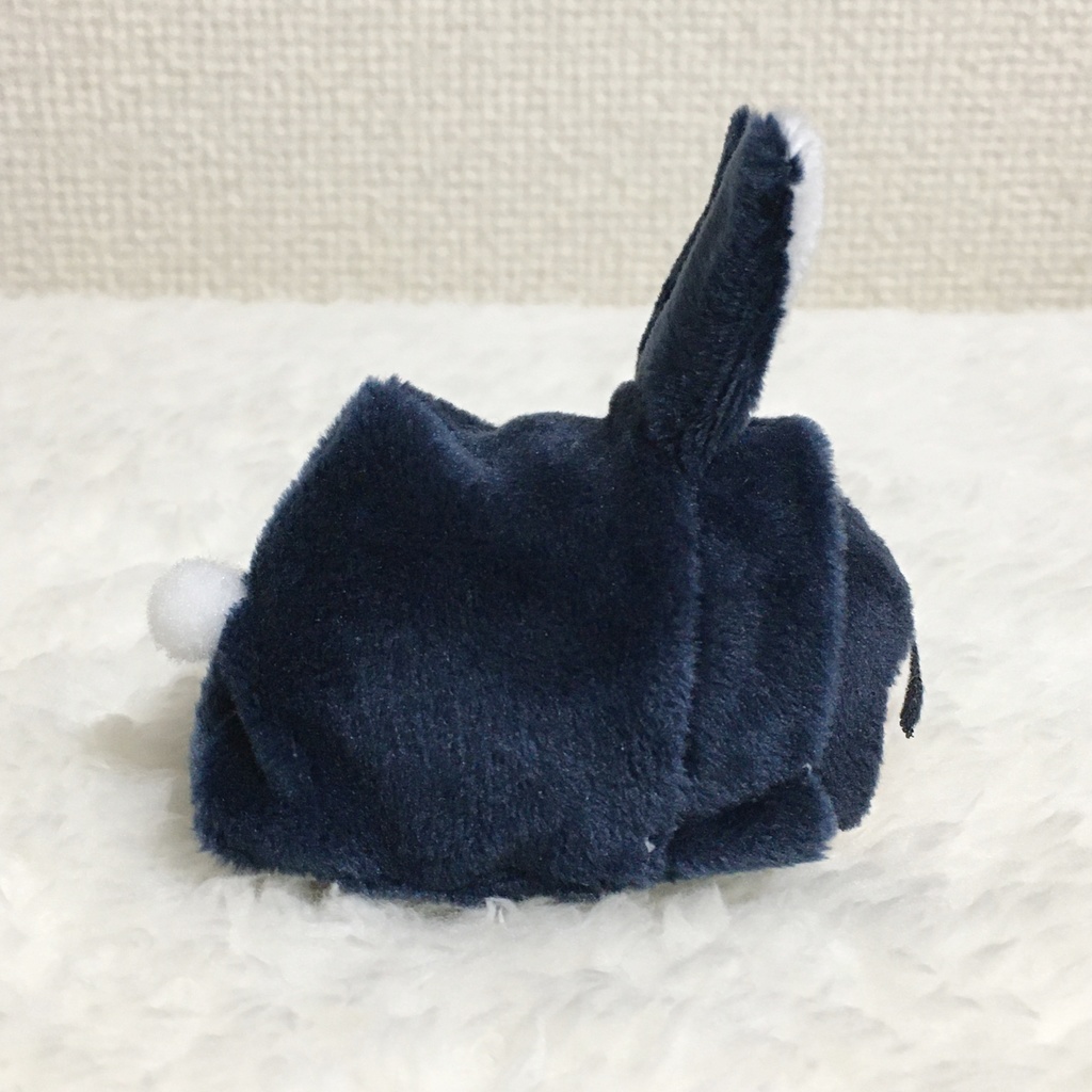 もちマスミニ着ぐるみ うさぎ ネイビー