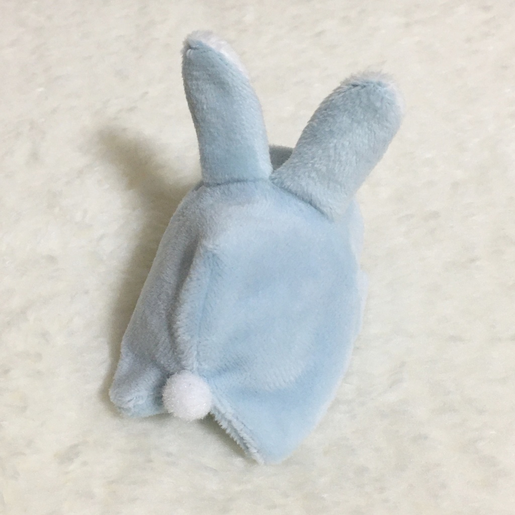 もちマスミニ着ぐるみ うさぎ ベビーブルー