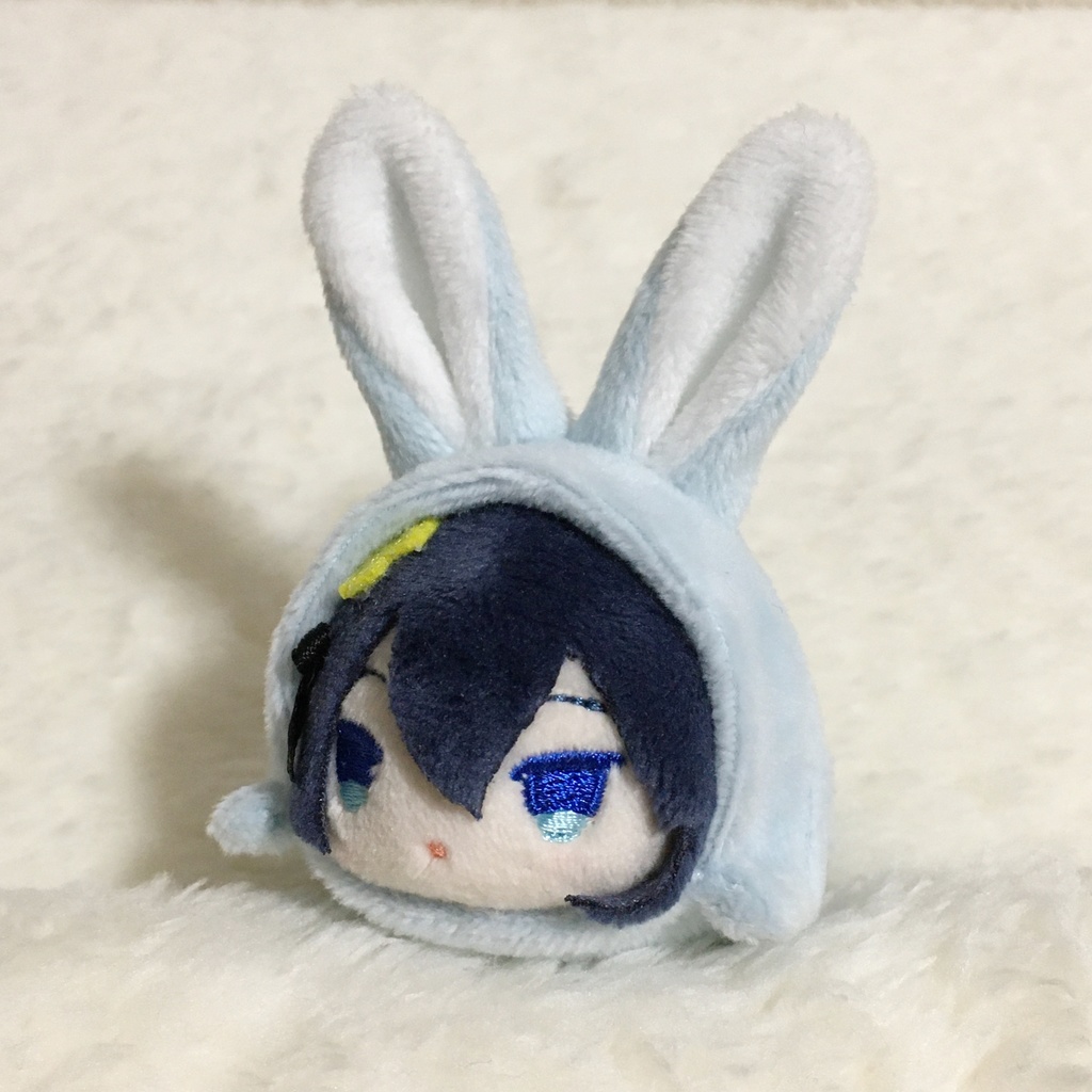 もちマスミニ着ぐるみ うさぎ ベビーブルー