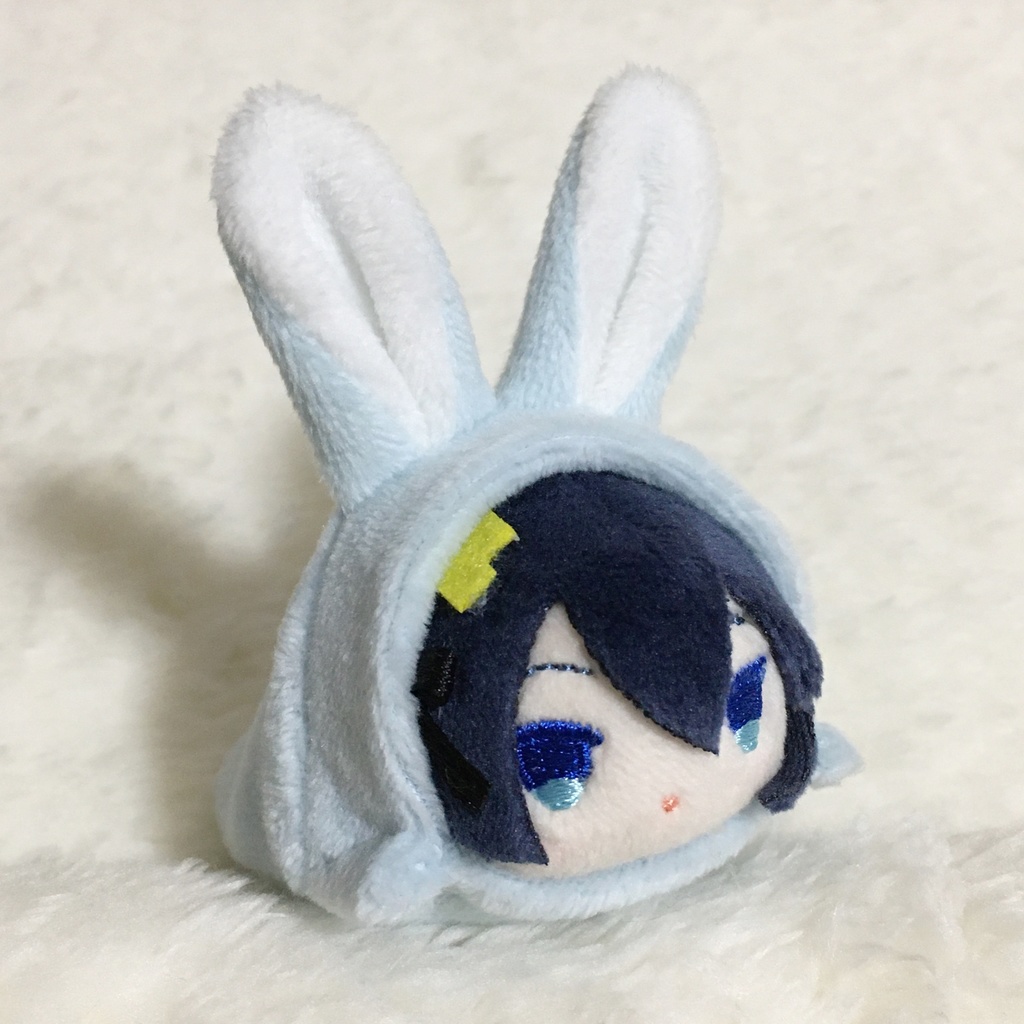 もちマスミニ着ぐるみ うさぎ ベビーブルー