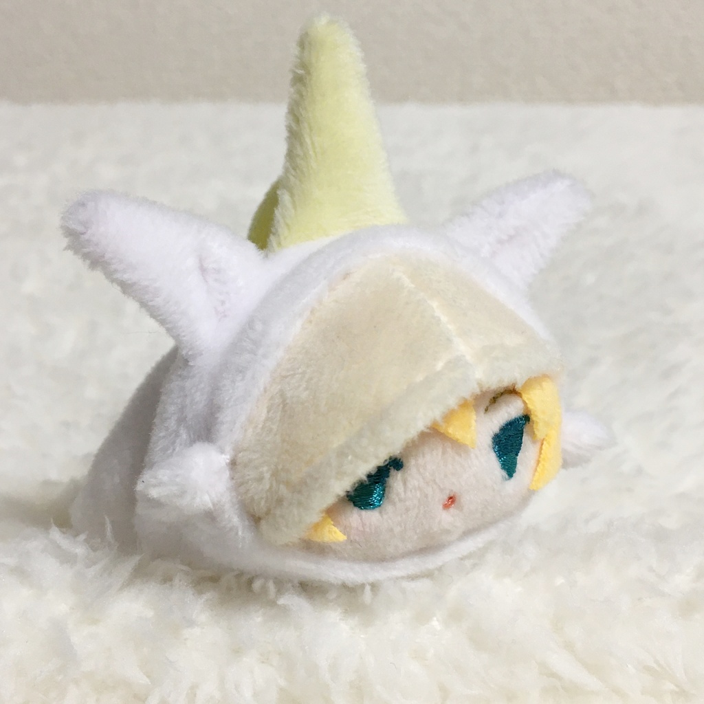 もちマスミニ着ぐるみ ユニコーン クリームイエロー