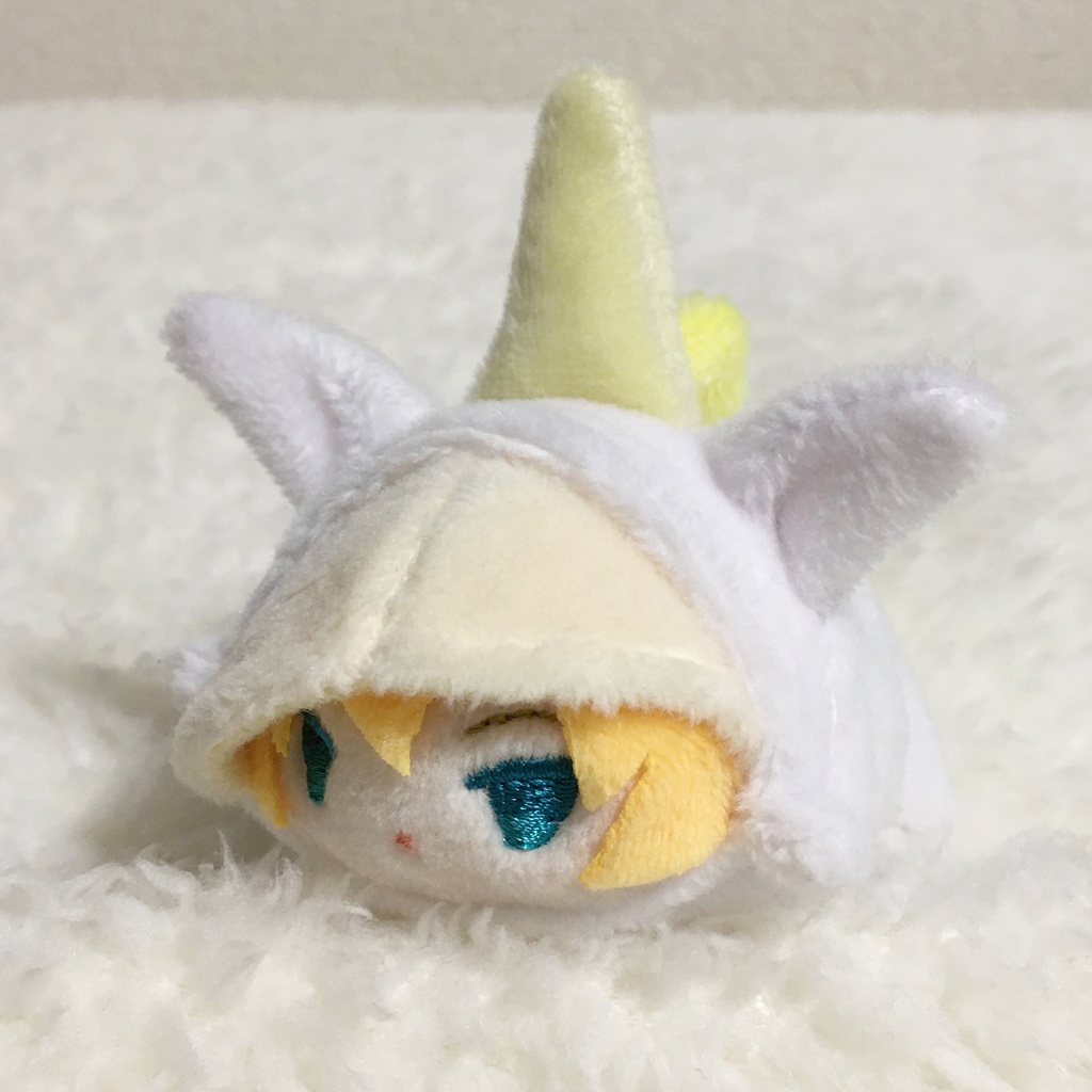 もちマスミニ着ぐるみ ユニコーン クリームイエロー